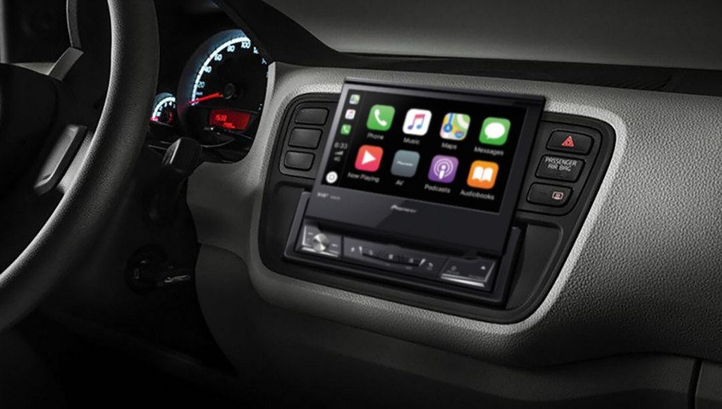Pioneer AVH-Z7200DAB, Bilstereo med 7-tums skärm, CD/DVD, USB, Bluetooth, DAB och CarPlay