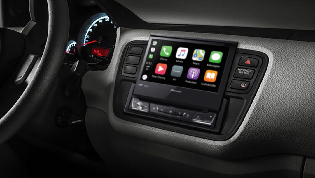 Pioneer AVH-Z7200DAB, Bilstereo med 7-tums skärm, CD/DVD, USB, Bluetooth, DAB och CarPlay