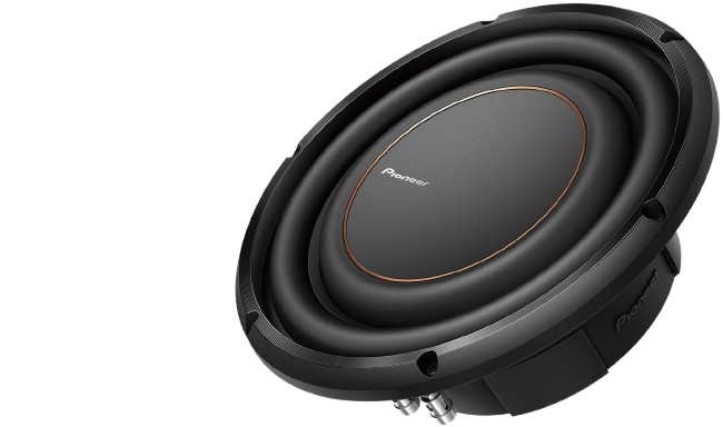 Pioneer TS-D10LS4, 10-tums smal subwoofer i D-serien, 1300 W, 4 ohm