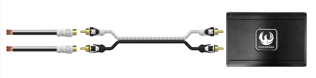 Sonomax ACISMF, RCA-hane med OFC-högtalarkabel, par 30 cm