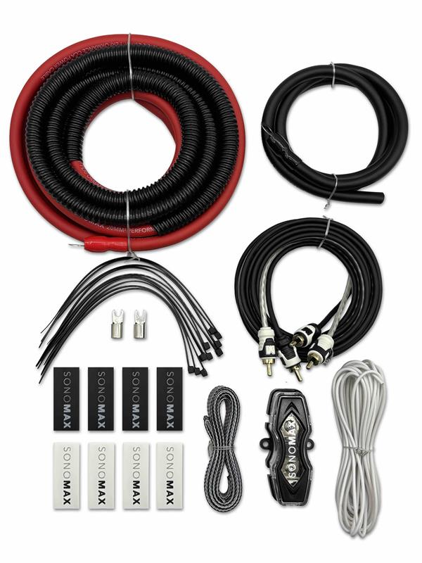 Sonomax ACK20, Kabelsats 20 mm² 5,2 m CCA med RCA