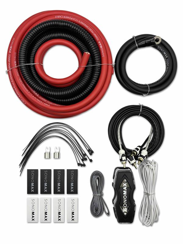Sonomax ACK35, Kabelsats 35 mm² 5,2 m CCA med RCA