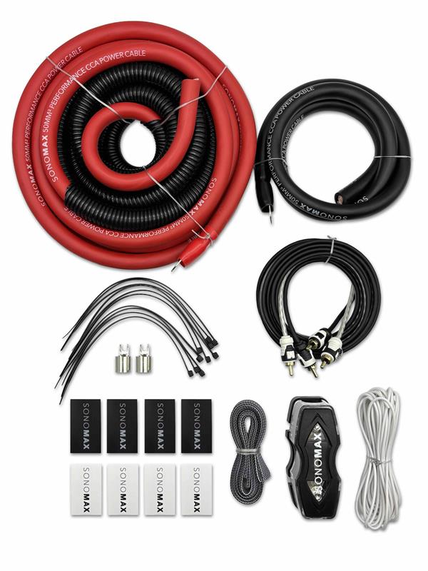 Sonomax ACK50, Kabelsats 50 mm² 5,2 m CCA med RCA