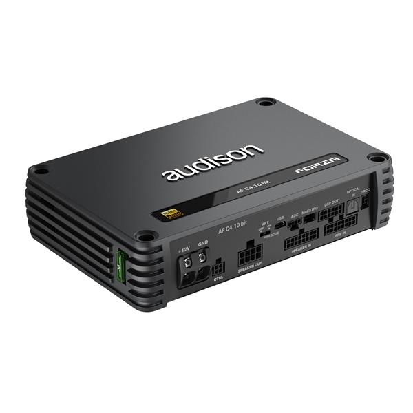 Audison AF C4.10 bit, 4-kanals slutsteg med DSP,