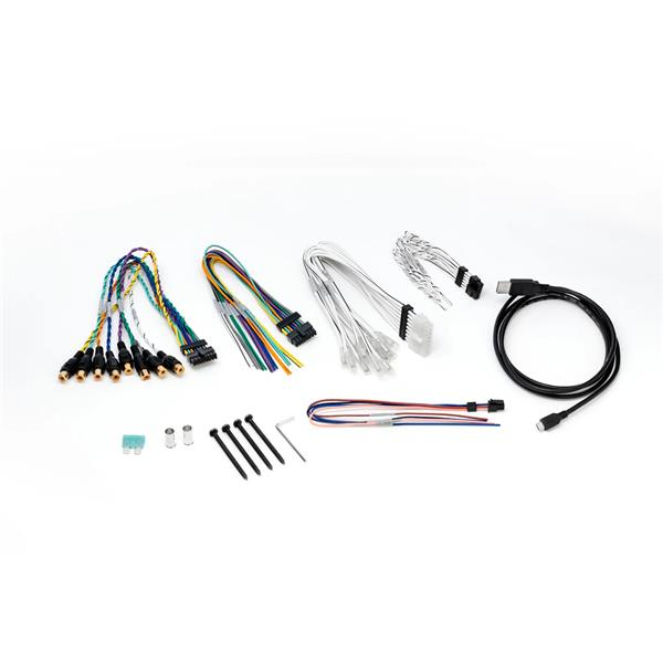 Audison AF M8.14 bit, 8-kanals Slutsteg med DSP, 8×140 W