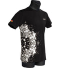 Ground Zero grå T-shirt med heltäckande tryck – S