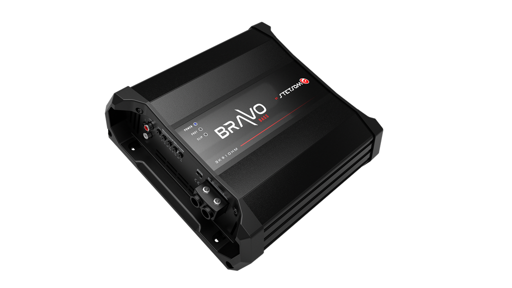 Stetsom BRAVO BASS 3K_1, Bravo Bass 3000 W monoblock-slutsteg, 1 ohm