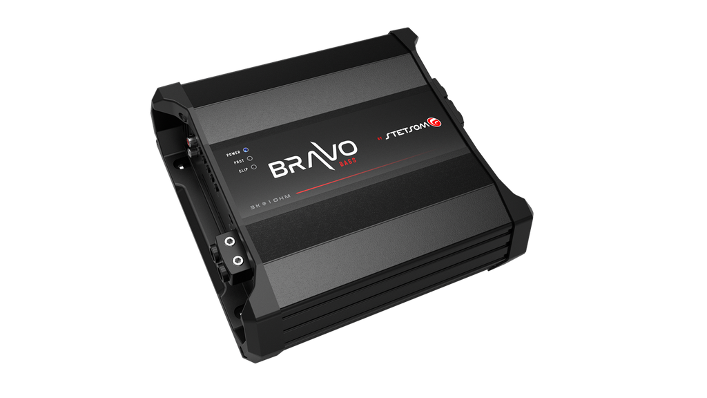 Stetsom BRAVO BASS 3K_1, Bravo Bass 3000 W monoblock-slutsteg, 1 ohm