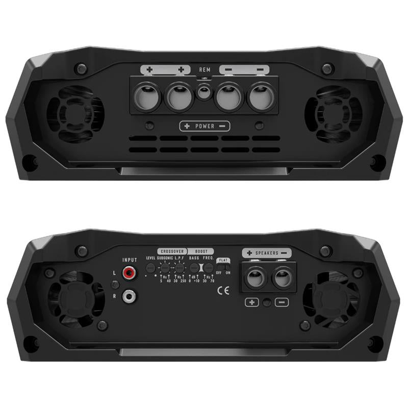 Stetsom BRAVO BASS 5K_1, Bravo Bass 5000 W monoblock-slutsteg, 1 ohm