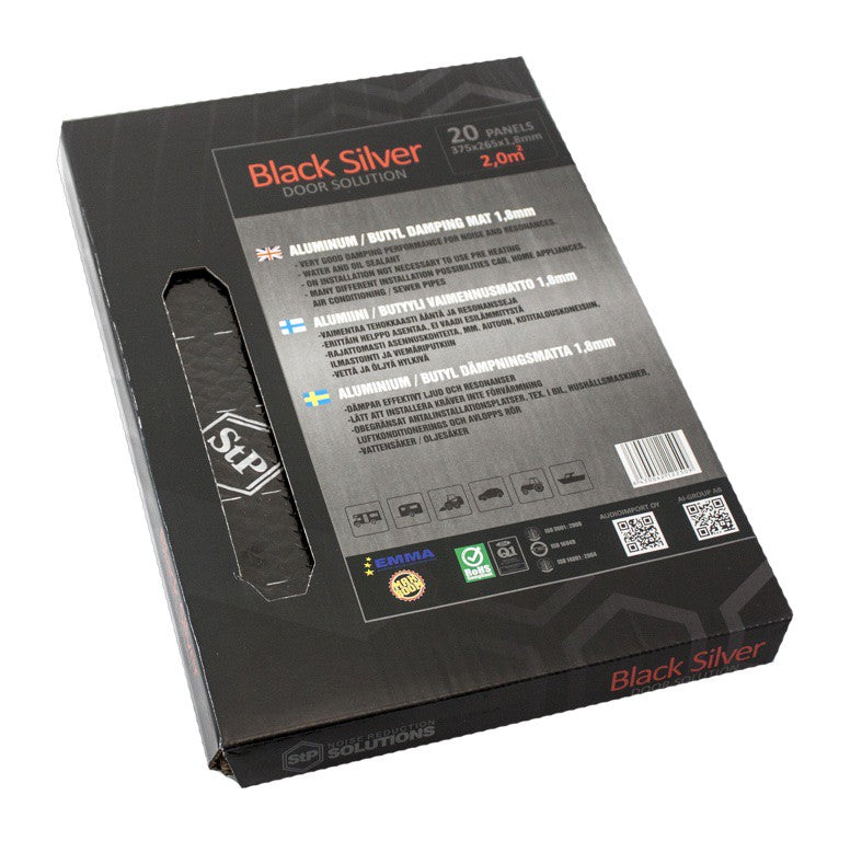 STP Black Silver dörrpaket