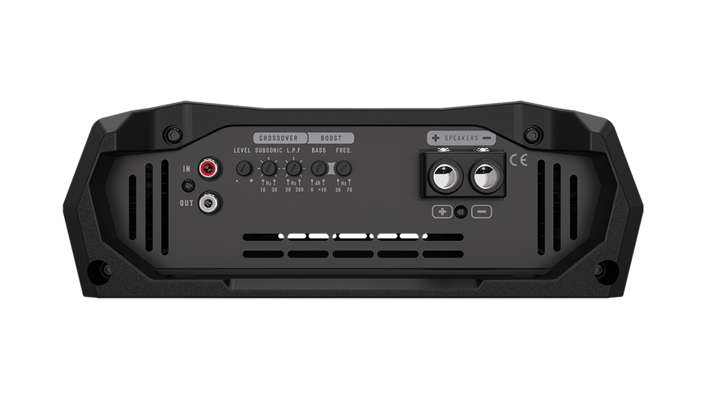 Stetsom Bravo Flex Bass 3K, Bravo Flex Bass 3000 W monoblock-slutsteg, 0,5–2 ohm