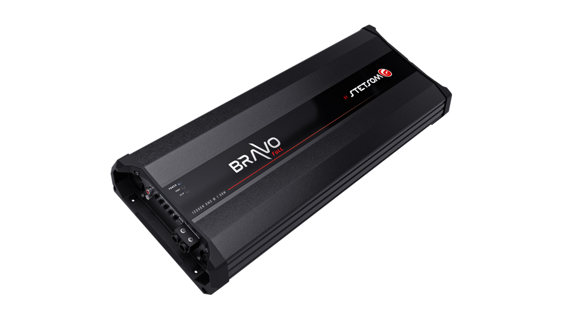 Stetsom Bravo Full 12000_1, Bravo Full 12000 W monoblock-slutsteg, 1 ohm