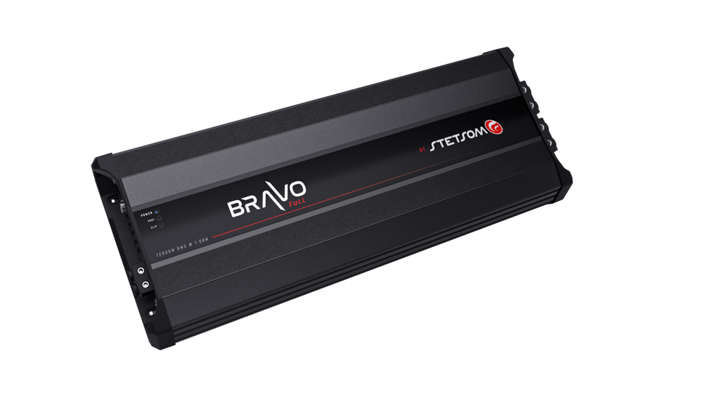 Stetsom Bravo Full 12000_1, Bravo Full 12000 W monoblock-slutsteg, 1 ohm