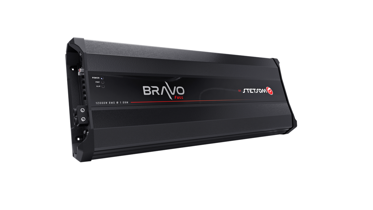 Stetsom Bravo Full 12000_1, Bravo Full 12000 W monoblock-slutsteg, 1 ohm