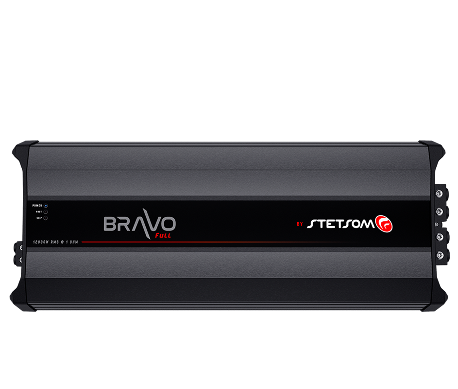 Stetsom Bravo Full 12000_2, Bravo Full 12000 W monoblock-slutsteg, 2 ohm