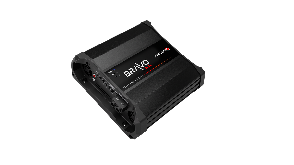 Stetsom Bravo Full 3000_2, Bravo Full 3000 W monoblock-slutsteg, 2 ohm