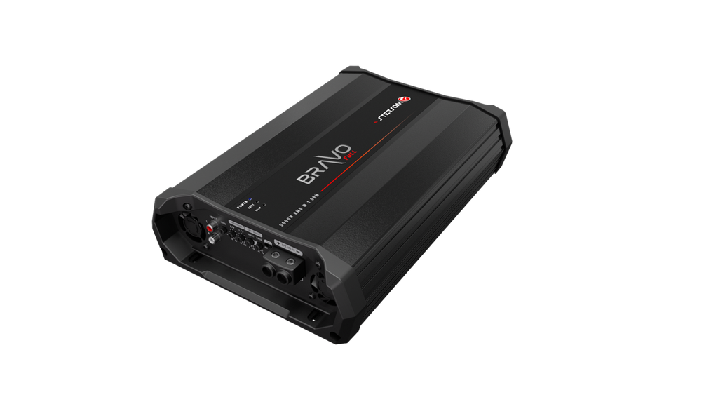 Stetsom Bravo Full 5000_1, Bravo Full 5000 W monoblock-slutsteg, 1 ohm