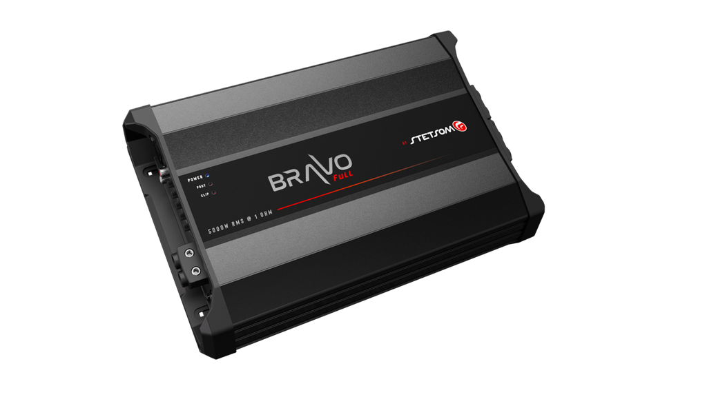 Stetsom Bravo Full 5000_1, Bravo Full 5000 W monoblock-slutsteg, 1 ohm