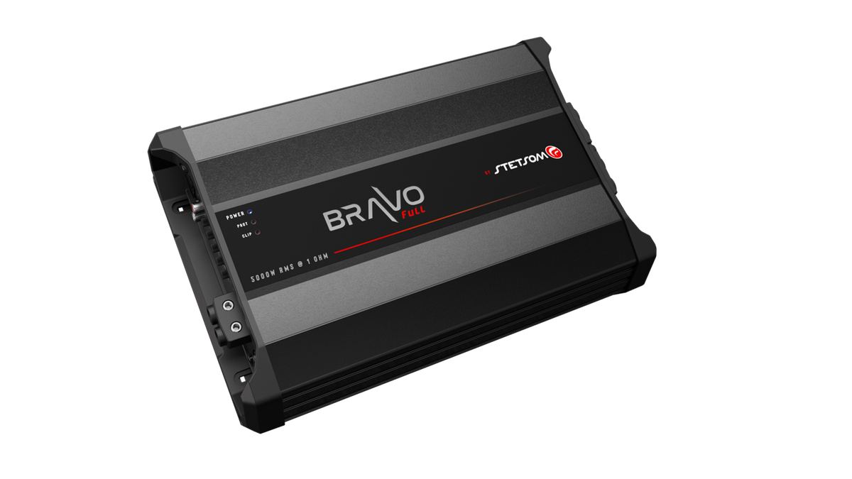 Stetsom Bravo Full 5000_1, Bravo Full 5000 W monoblock-slutsteg, 1 ohm