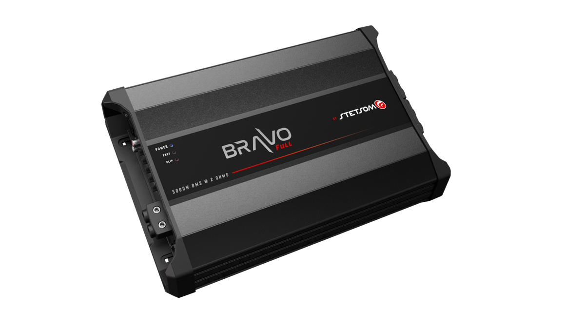 Stetsom Bravo Full 5000_2, Bravo Full 5000 W monoblock-slutsteg, 2 ohm