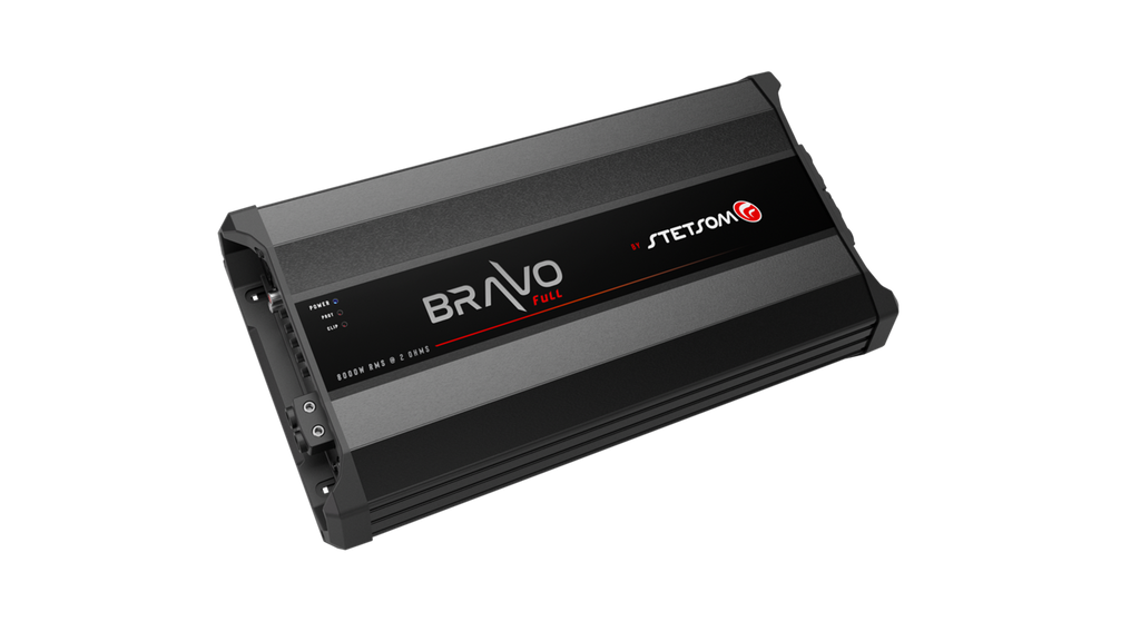 Stetsom Bravo Full 8000_2, Bravo Full 8000 W monoblock-slutsteg, 2 ohm