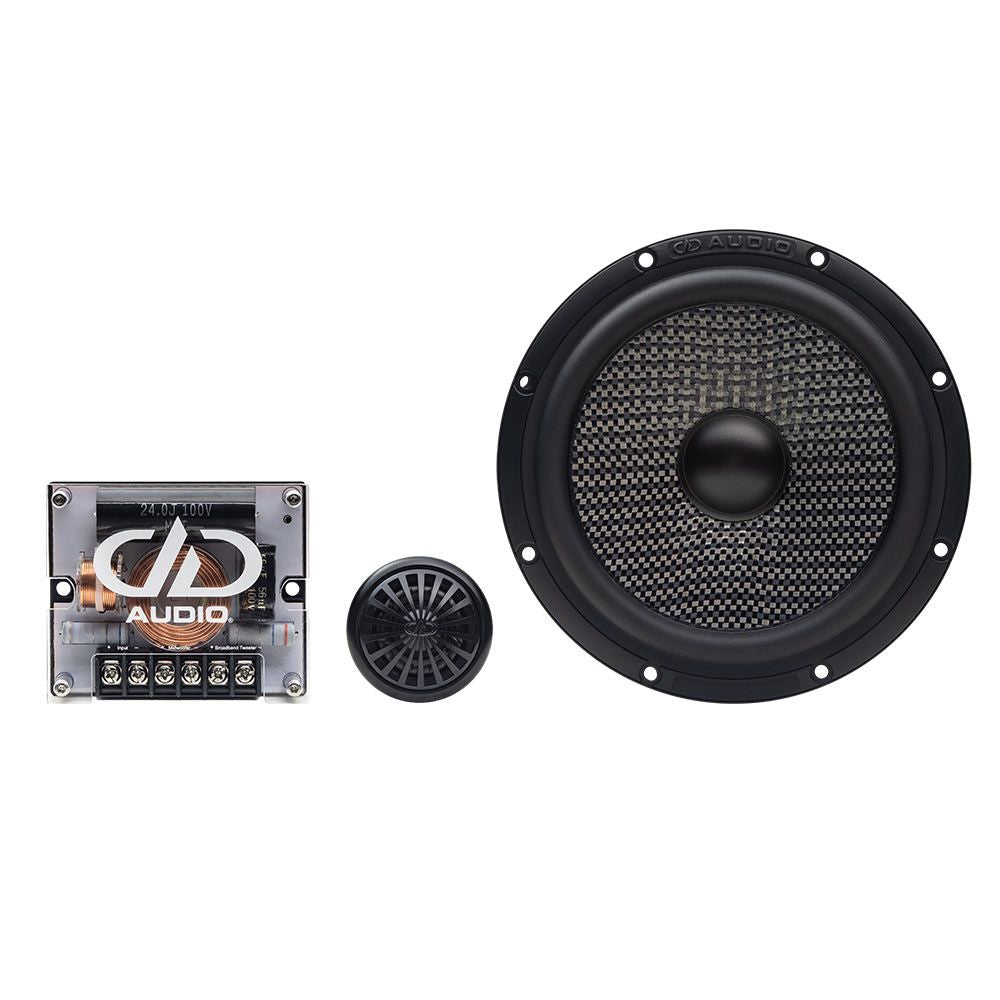 DD Audio C-C6.5C-XO – 6,5-tums kitsystem med delningsfilter