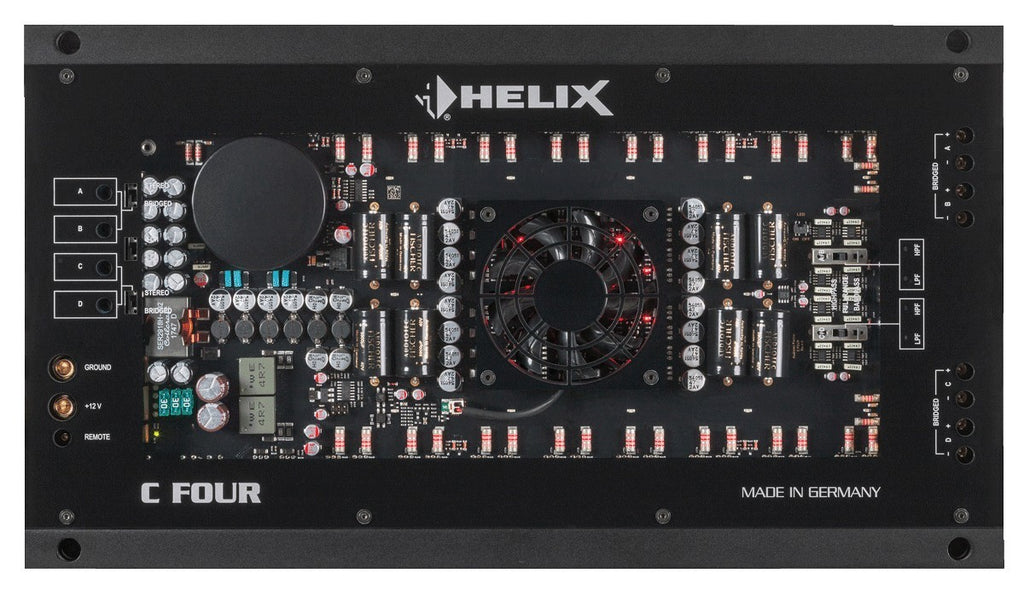 Helix C FOUR 4-kanals High End-slutsteg
