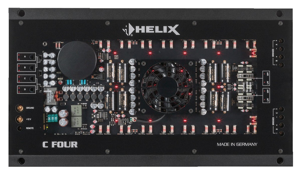 Helix C FOUR 4-kanals High End-slutsteg