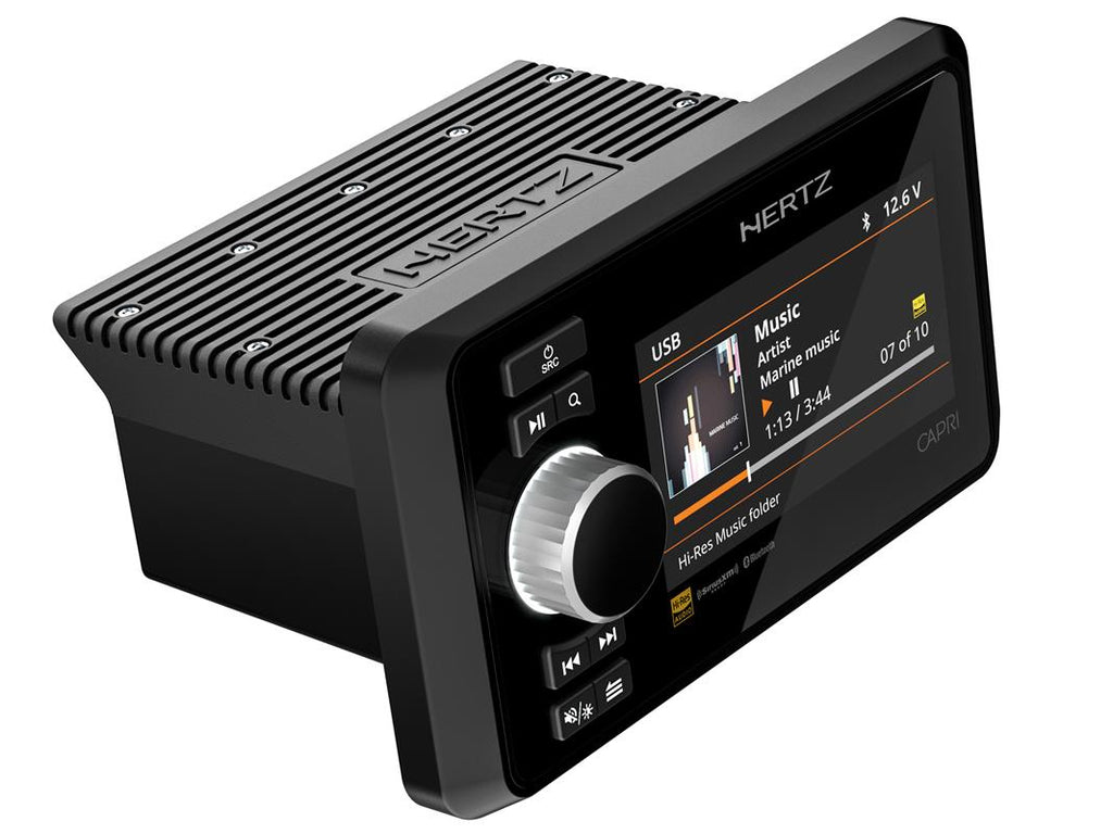 Hertz CAPRI H100, marin mediemottagare med 4 zoner