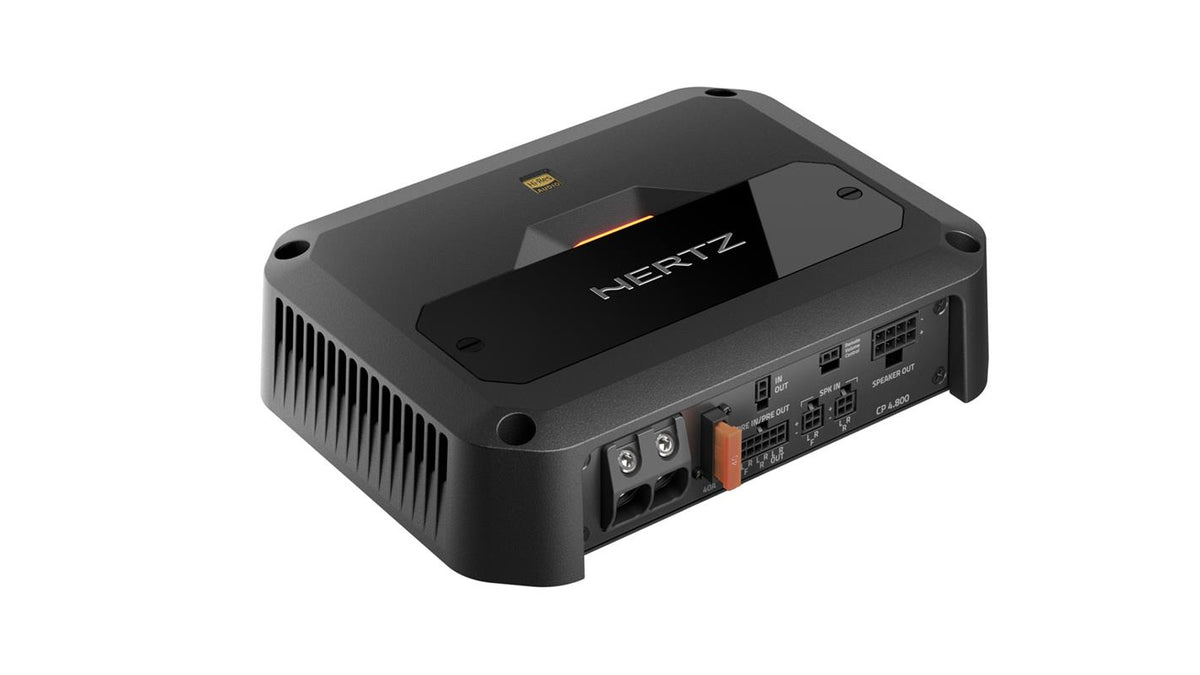 Hertz CP 4.800, Cento 4-kanalsförstärkare 4x190 W Klass D med högupplöst ljud
