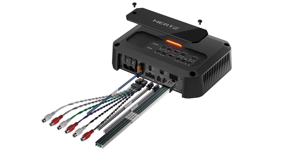 Hertz CP 4.800, Cento 4-kanals slutsteg 4x190 W Klass D med högupplöst ljud