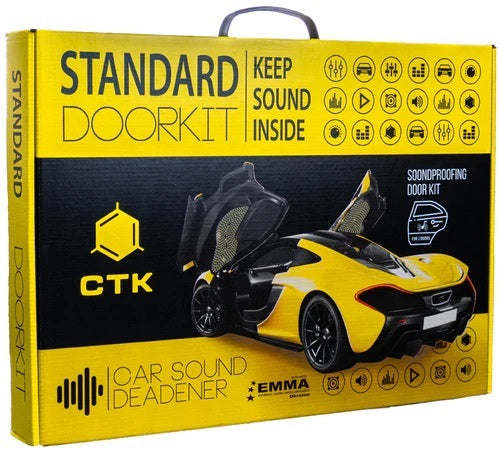 CTK DoorKit Standard ljudisoleringspaket för bildörrar