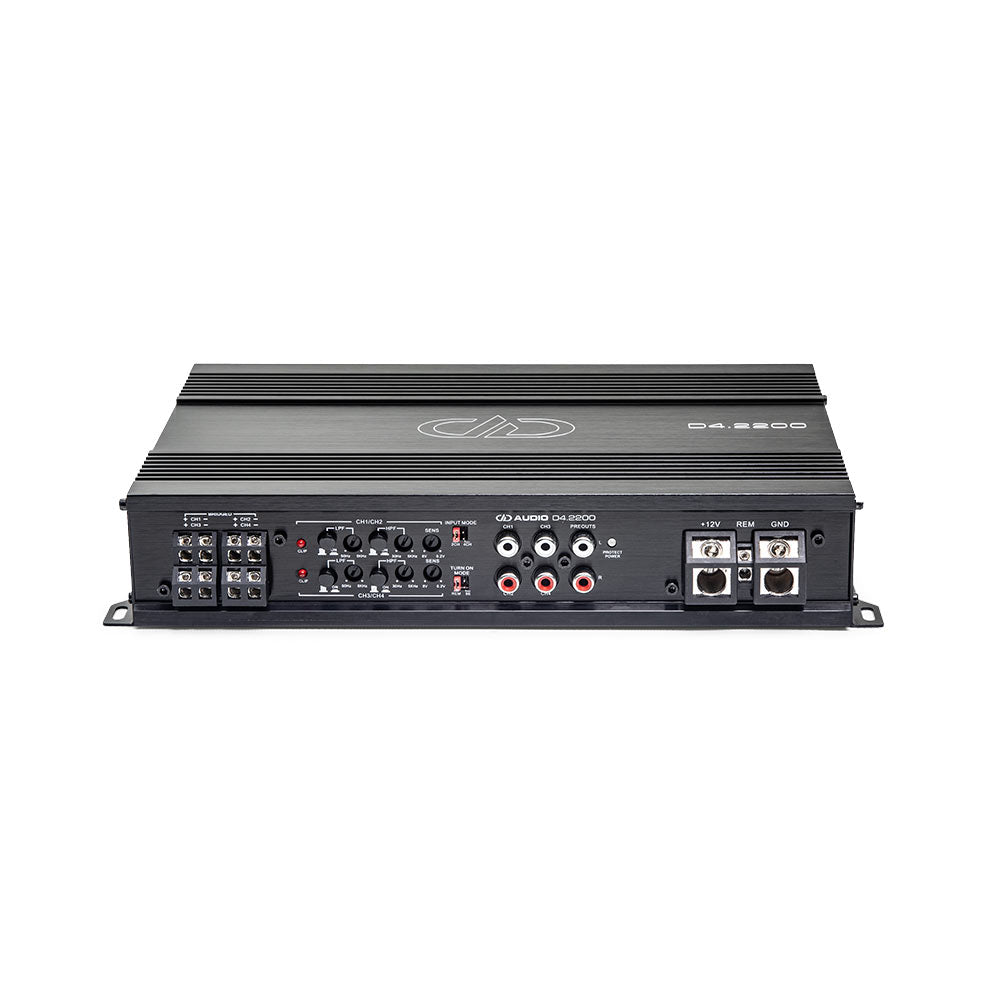 DD Audio D4.2200 – kraftfull 4-kanalsförstärkare