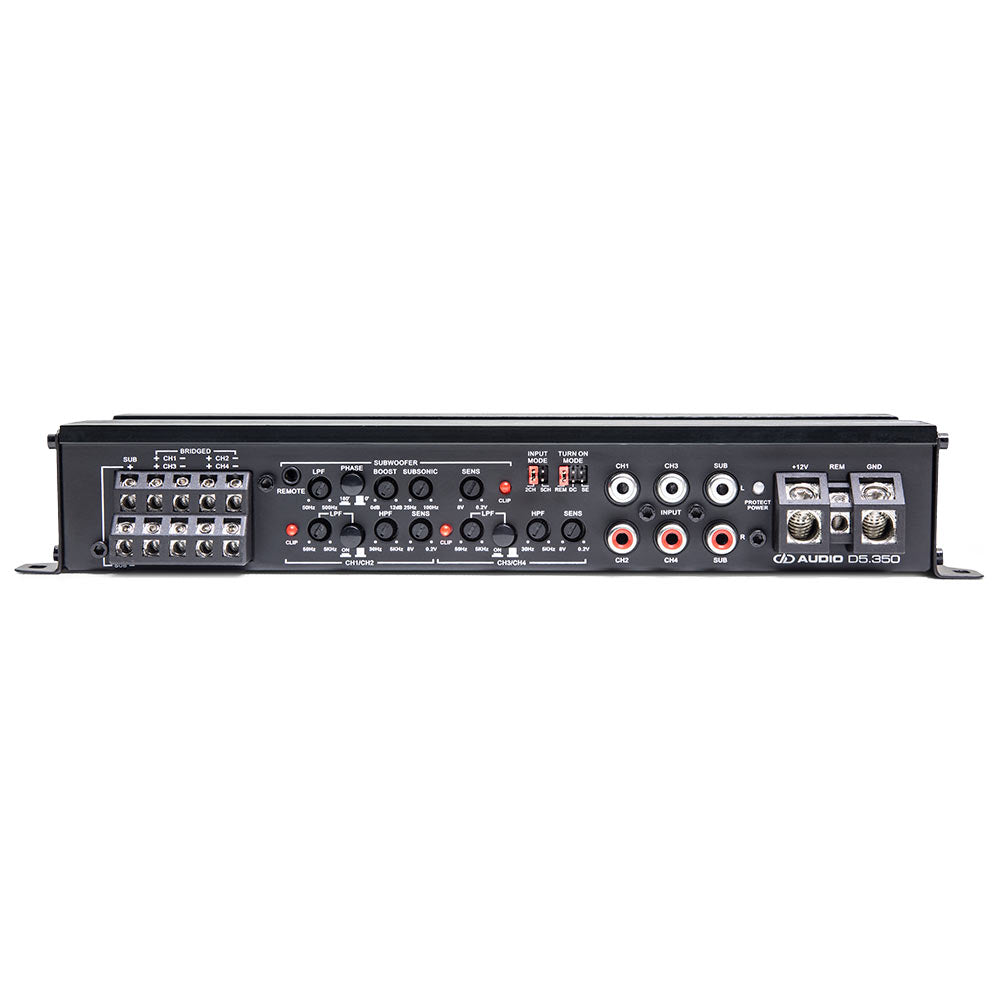 DD Audio D5.350 5-kanalsförstärkare