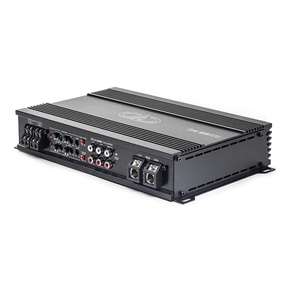 DD Audio D4.2200 – kraftfull 4-kanalsförstärkare