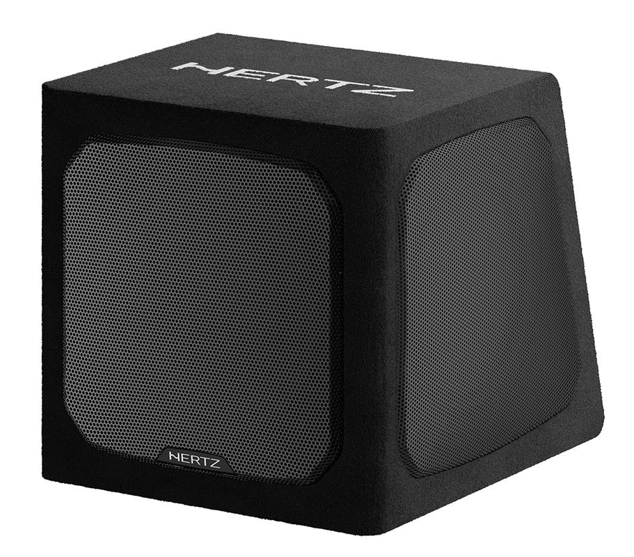 Hertz DBA 201, 8" aktiv baslåda med dubbla passiva element