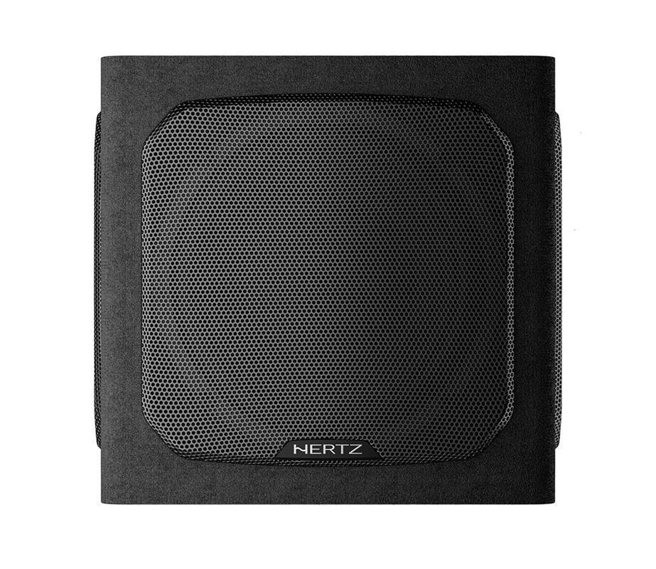Hertz DBA 201, 8" aktiv baslåda med dubbla passiva element