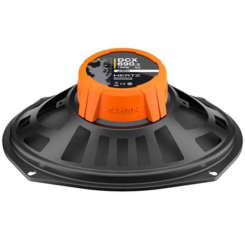Hertz DCX-460.3, SET Koaxial 2-vägs 4"x6"