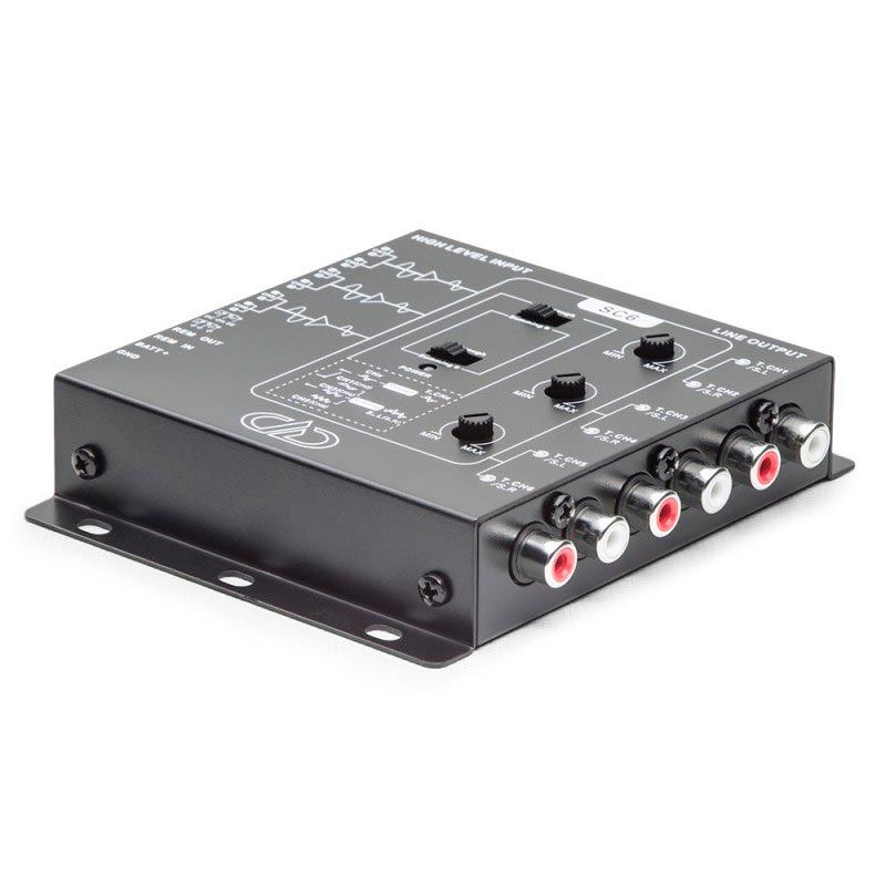 DD Audio SC6 6-kanals signalomvandlare