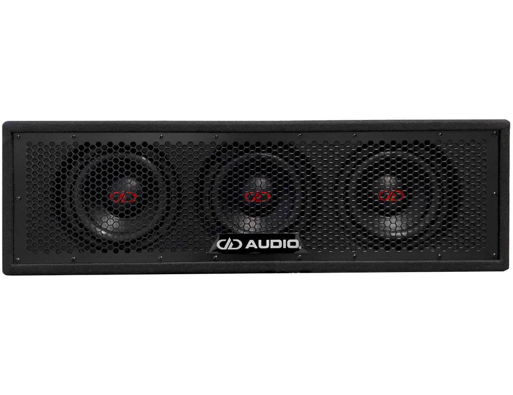 DD Audio LE-208.3 – baslåda med 3 x 8 tum, 0,7 ohm