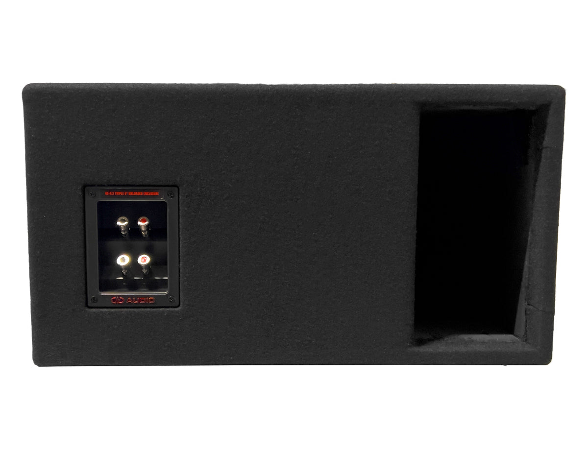 DD Audio LE-208.3 – baslåda med 3 x 8 tum, 0,7 ohm
