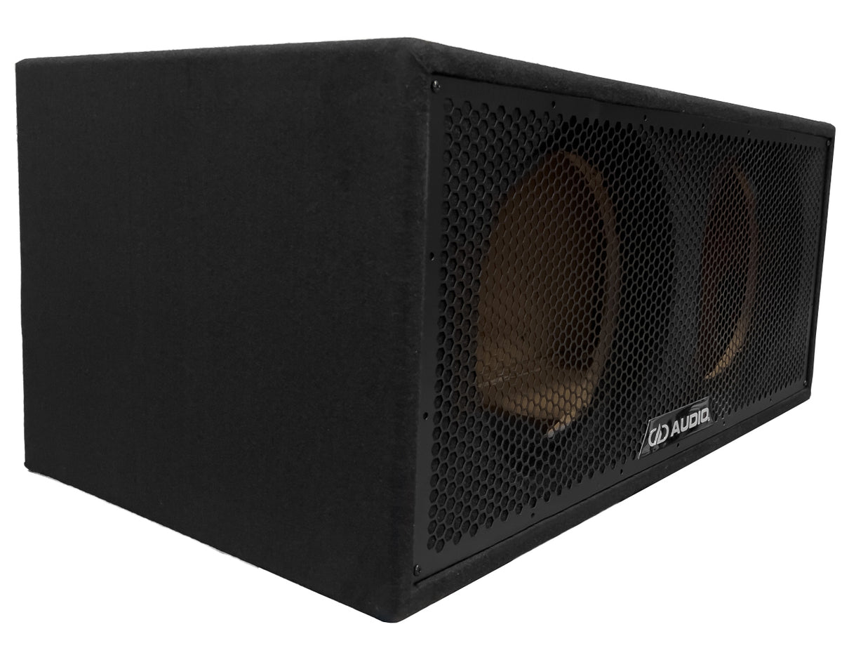 DD Audio UE-12.2a-C – tom portad baslåda för 2 × 12″