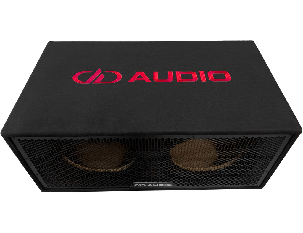 DD Audio UE-12.2a-C – tom portad baslåda för 2 × 12″