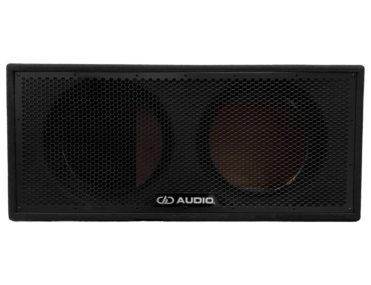 DD Audio UE-12.2 – tom portad baslåda för 2 × 12″