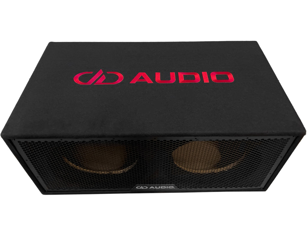 DD Audio UE-12.2 – tom portad baslåda för 2 × 12″