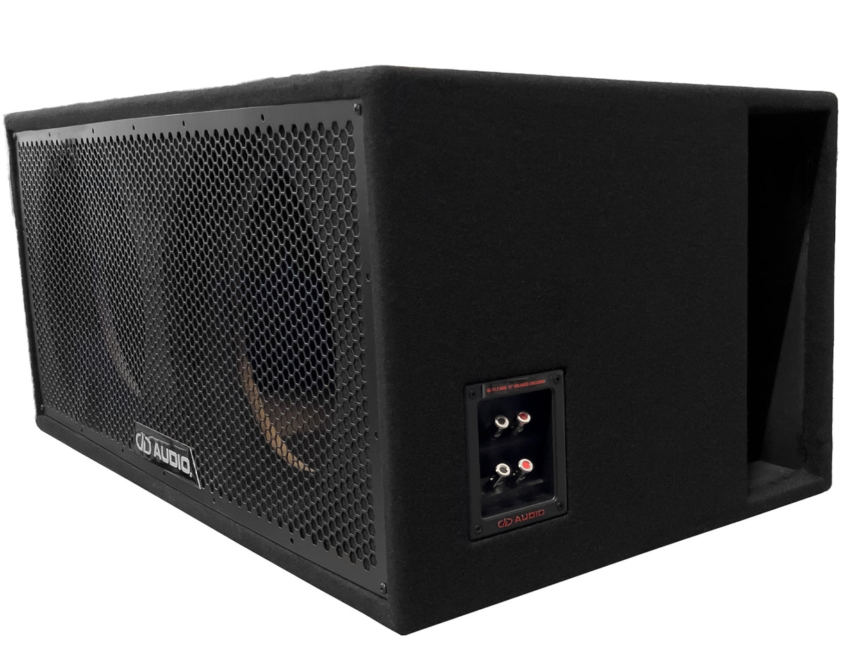 DD Audio UE-12.2 – tom portad baslåda för 2 × 12″