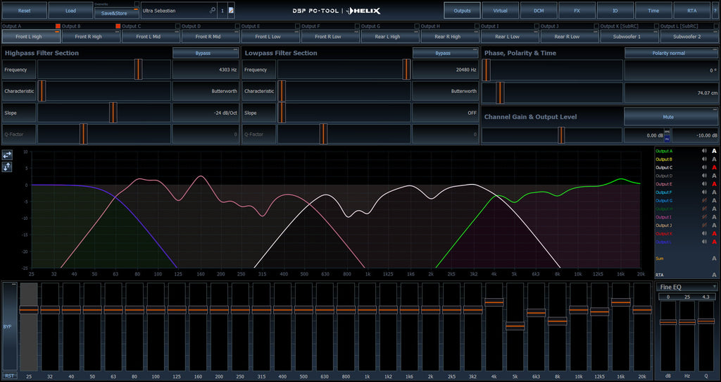 Helix DSP Mini MK2 digital signalprocessor