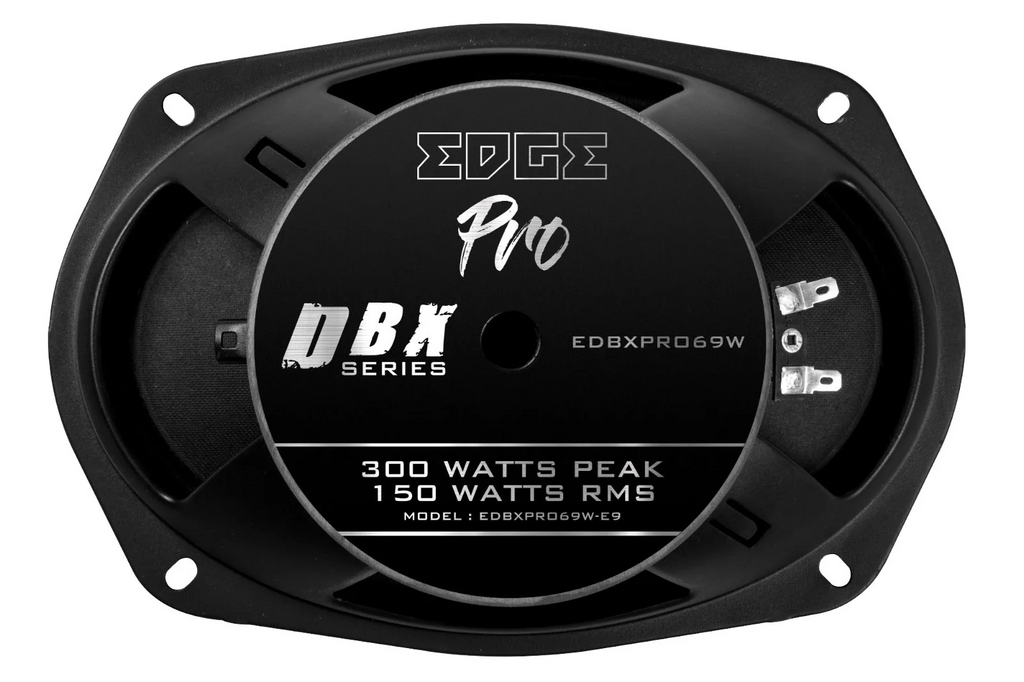 EDGE DBX-Series 6×9" fullregister-mellanregister med dubbla koner