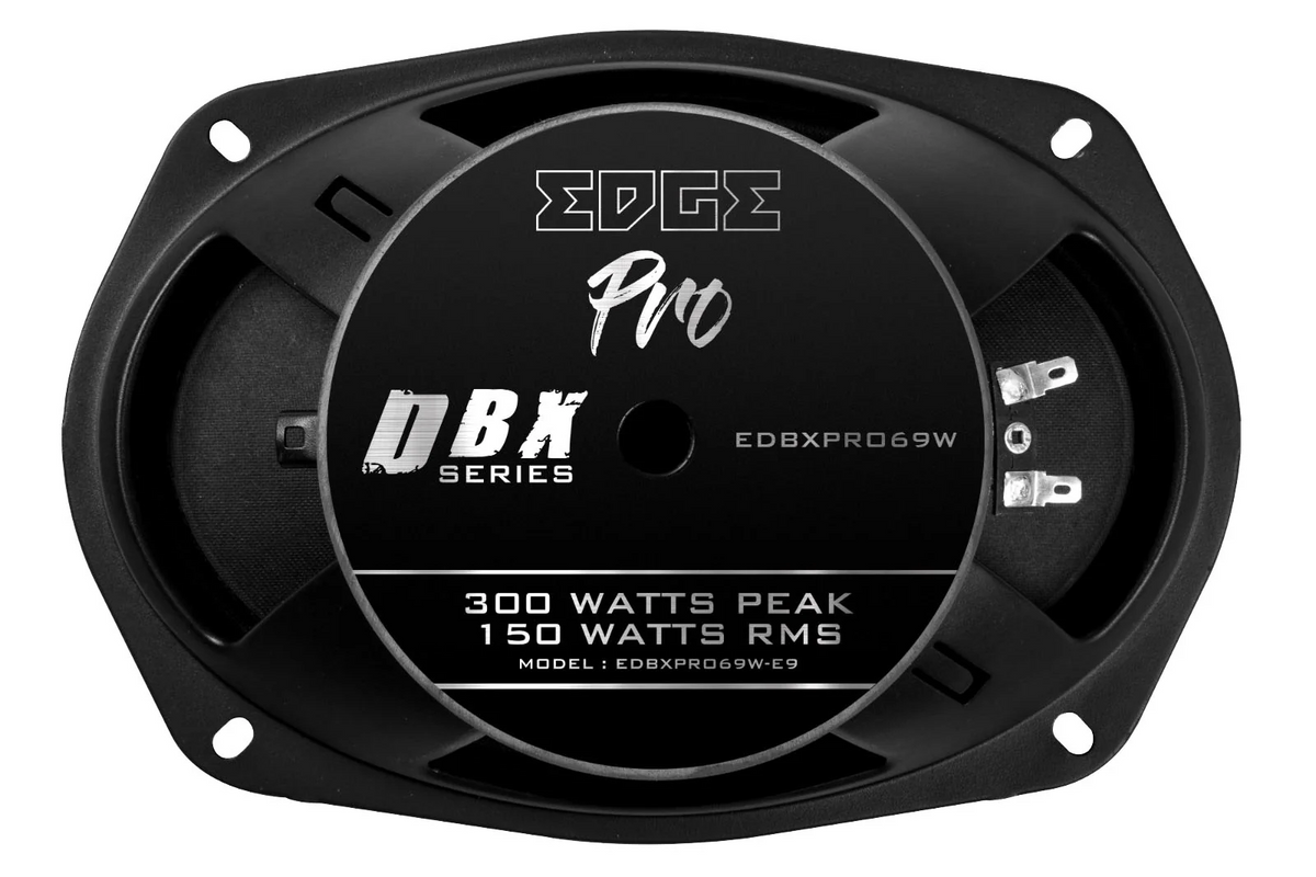 EDGE DBX-Series 6×9" fullregister-mellanregister med dubbla koner