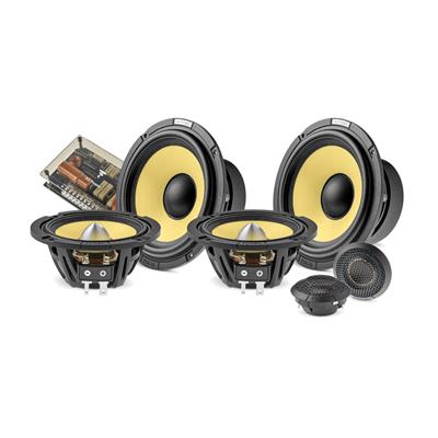 Focal KX3E 165mm / 6.5” Component 3 Way Kit, K2 Power